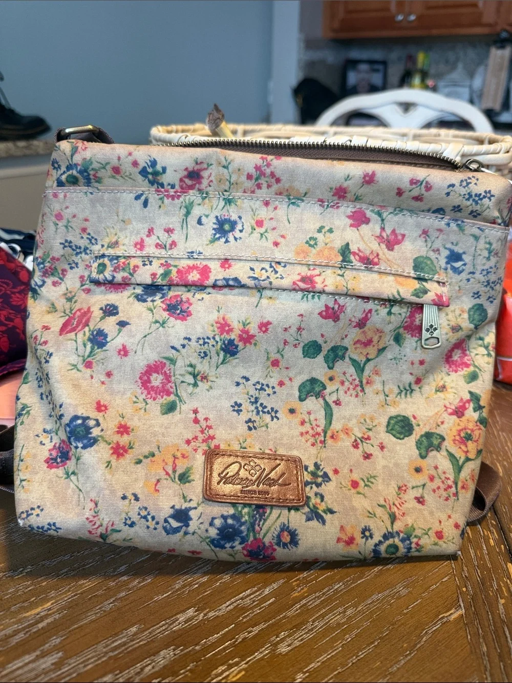 Patricia Nash Carmini Crossbody antique floral bag